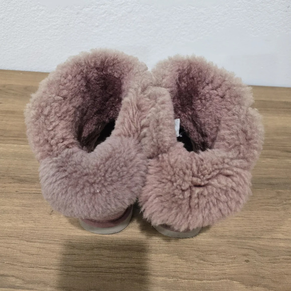 UGG mini Bailey bow corduroy boots dark red‎ - Picture 6 of 11